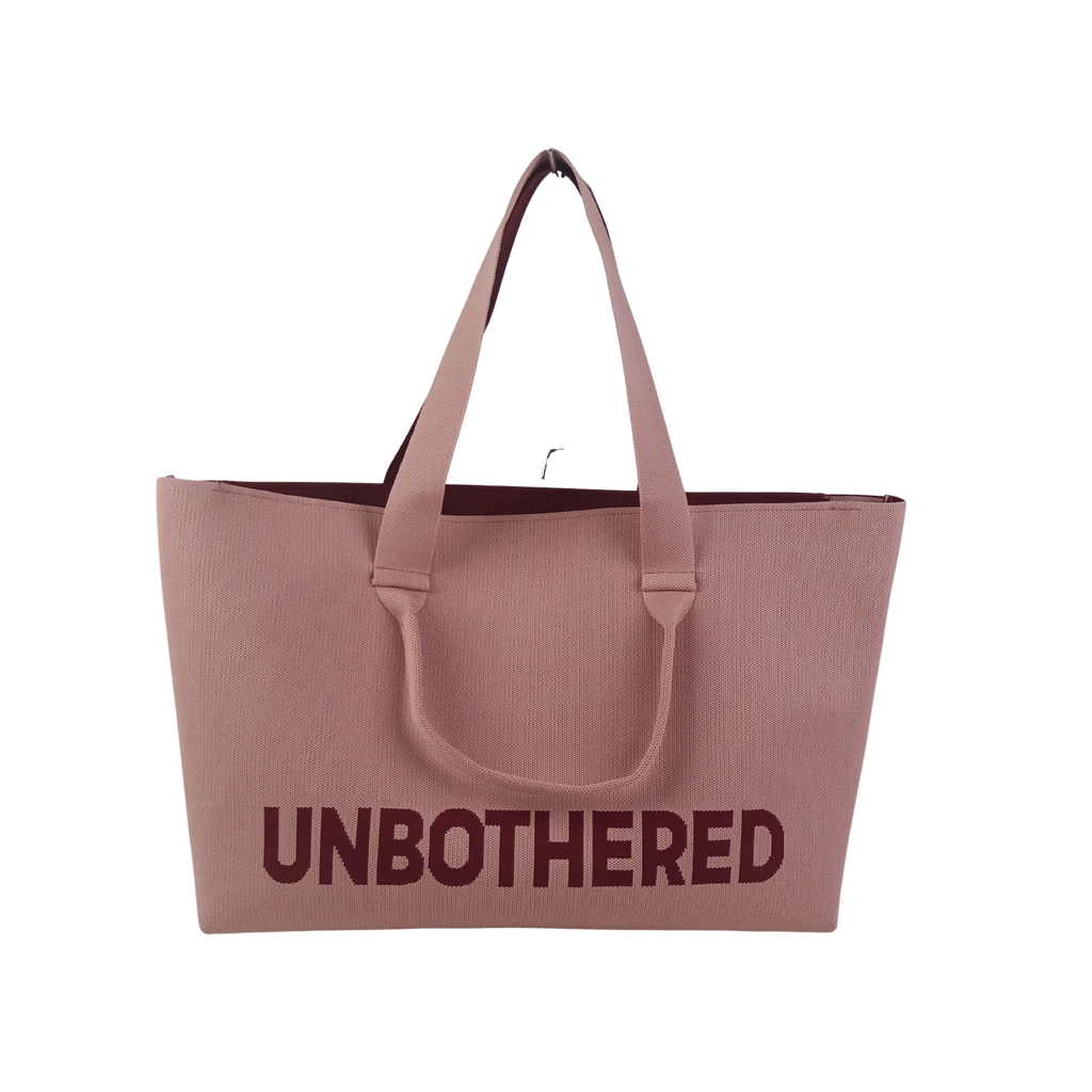 The Other Side Tote (Burgundy / Blush)