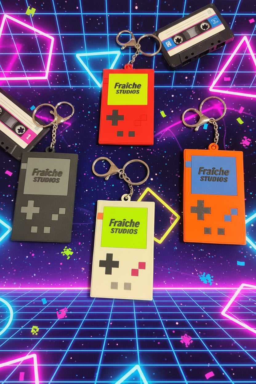 Game On Retro Keychain & Bag Charm