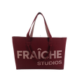 The Other Side Tote (Burgundy / Blush)