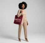 The Other Side Tote (Burgundy / Blush)